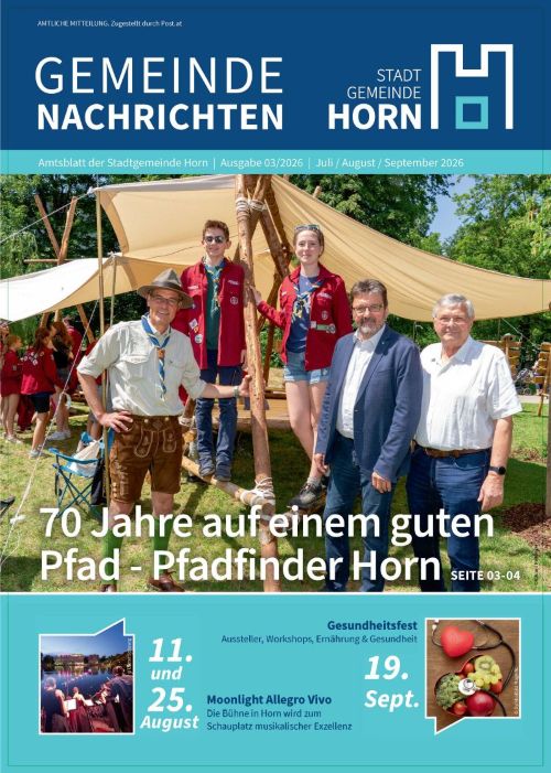 Horner Gemeindenachrichten 3-2026